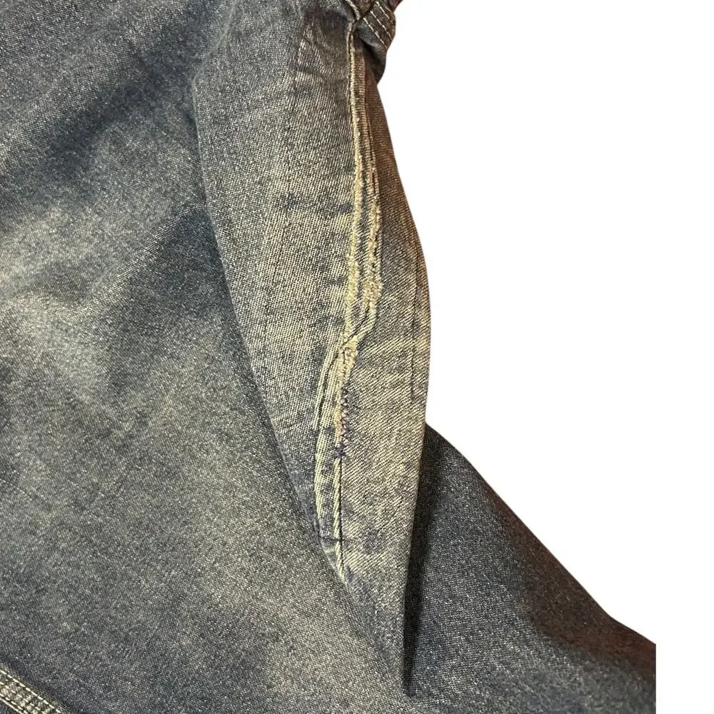 Vintage 70's DEE CEE Medium Wash Mid-Rise Straight Jeans Men's Size W36 x L34 - Picture 7 of 10